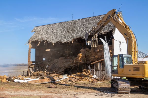 Barn Demolition in Waxahachie