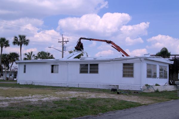 Mobile Home Demolition in Waxahachie