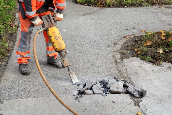 Sidewalk Removal in Waxahachie